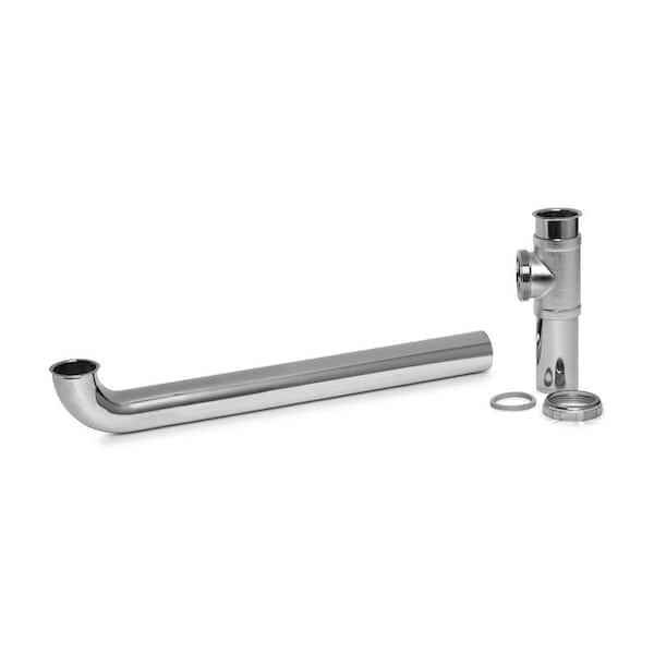 Dearborn Brass 1-1/2 in. x 16 in. Chrome-Plated Brass Slip-Joint Sink ...