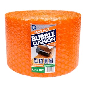 5/16 in. x 12 in. x 100 ft. Perforated Bubble Cushion Wrap (2-Pack)