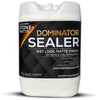 5 gal. Clear Acrylic Sealer Wet Look Matte Professional Grade Fast Dry Water Based Stone and Clay Brick Sealer