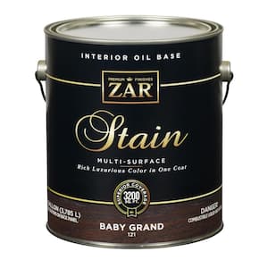 1 gal. Semi-Transparent 121 Baby Grand Oil-Based Multi-Surface Interior Wood Stain