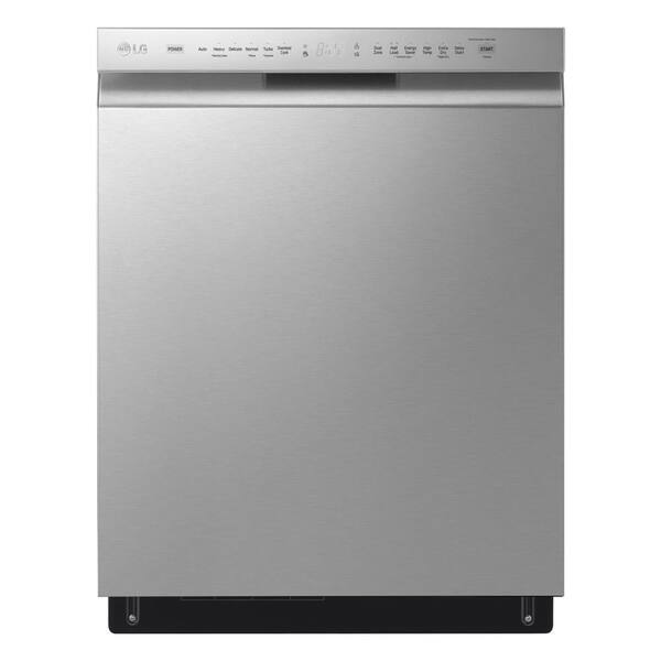 LG Electronics 24 in. PrintProof Stainless Steel Front Control