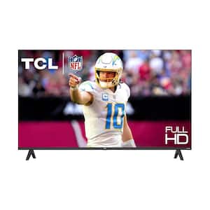 43 in. Class FHD LED 1080p Resolution 60Hz Screen Refresh Rate Full View Metal Bezel-less Smart HDTV in Black