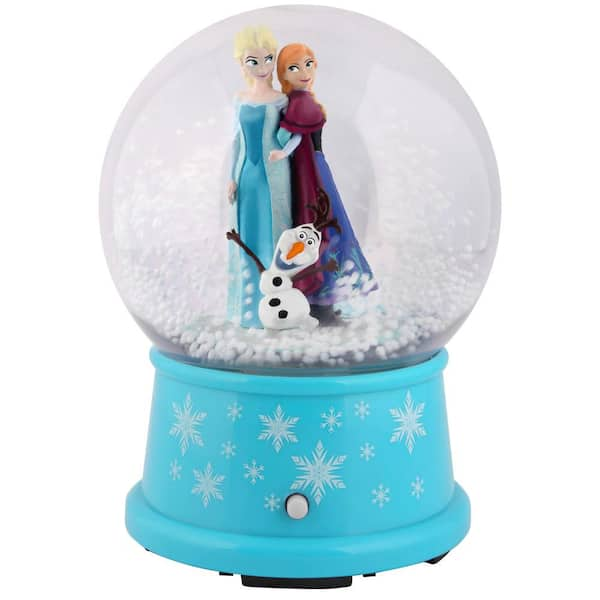 frozen snow globe music box