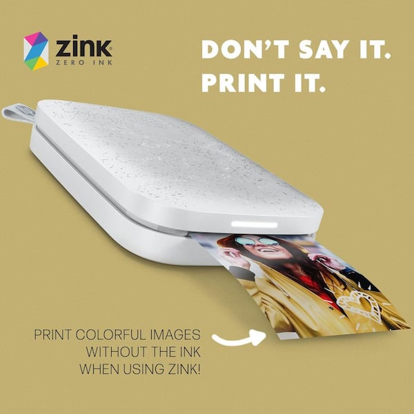 HP Sprocket 2.3 x 3.4 Premium Zink Sticky Back Photo Paper (20
