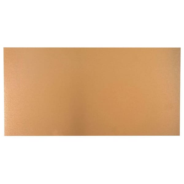M-D Building Products 12 in. x 24 in. Copper Aluminum Sheet
