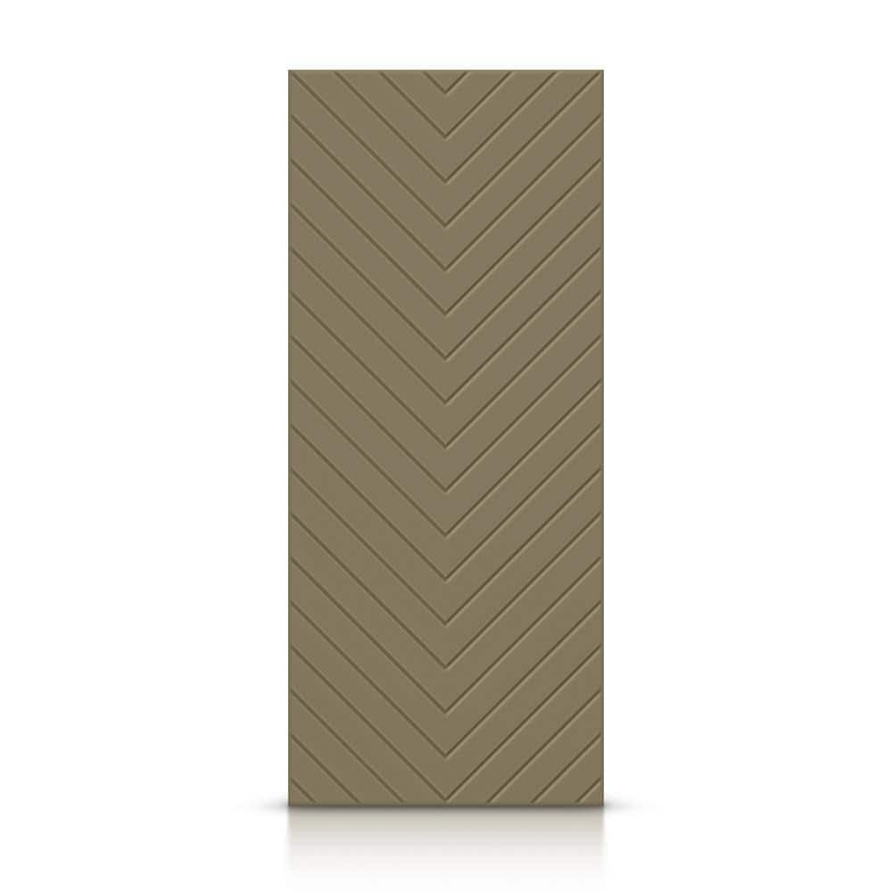 36 in. x 96 in. Hollow Core Olive Green Stained Composite MDF Interior Door Slab price history on PriceWatchPro