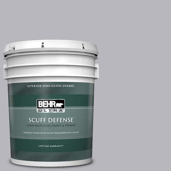 BEHR ULTRA 5 gal. #N550-3 Best in Show Extra Durable Semi-Gloss Enamel Interior Paint & Primer