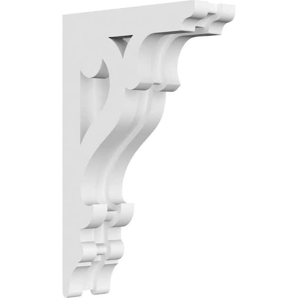 Ekena Millwork 1-7/8 in. x 9 in. x 5-1/2 in. PVC Brontes Corbel