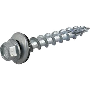 #12 x 3/4 in. OSB Self Drilling Clear Roofing Screw 1 lb.-Box (141-Piece)
