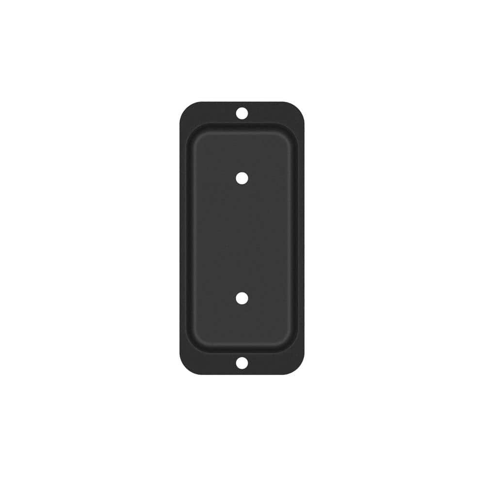 2 in. x 4 in. Black Steel Rail Hanger and Connector Plate (48-Pack) price history on PriceWatchPro