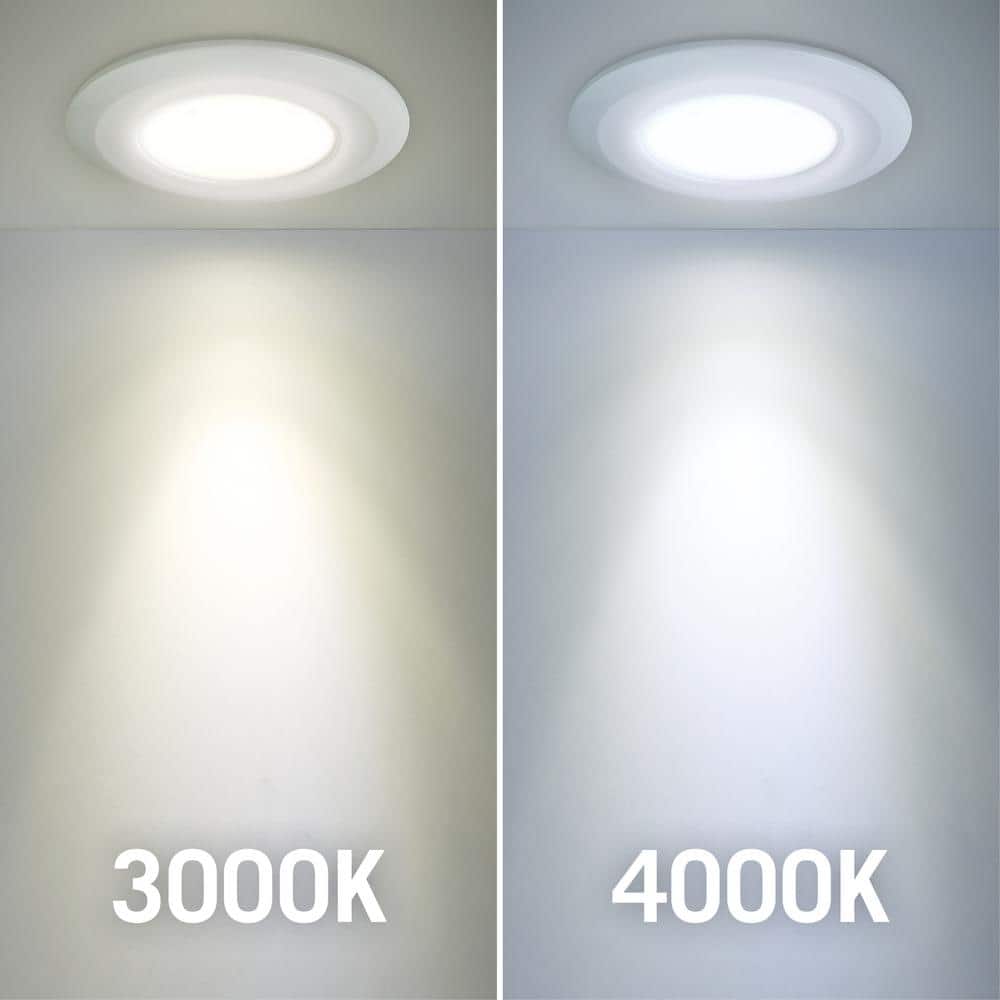 Wafer Thin White LED Puck Light for Under Cabinet