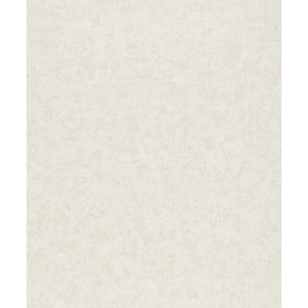 Kumano Collection Cream Textured Plaster Matte Finish Non-Pasted Vinyl ...