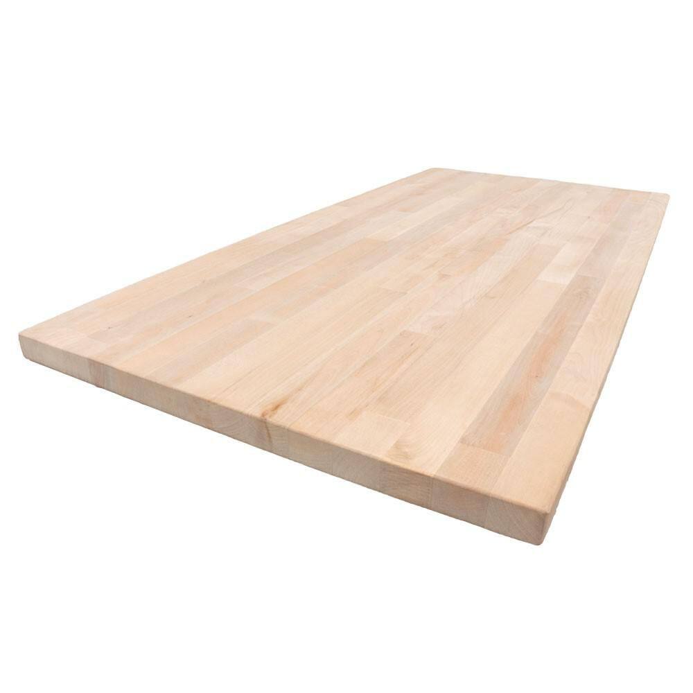 10 ft. L x 25 in. D Unfinished Birch Butcher Block Standard Countertop with Standard Edge price history on PriceWatchPro