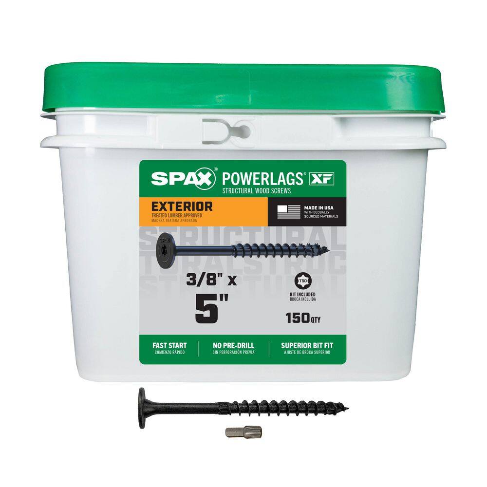 1/4 in. x 4-1/2 in. Powerlags Interior T40 T-Star Pancake Head Structural Wood Lag Screws (50-Piece) price history on PriceWatchPro
