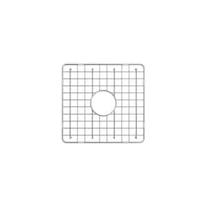16.75 in. Grid for Large Side Fireclay Farmhouse Sink in Stainless Steel