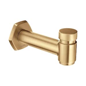 Hansgrohe Metropol 3" Tub Spout - Brushed Bronze Finish, Wall Mount, Model 32542141