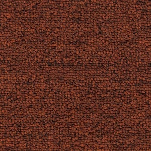 Main Rail 20  - Cayenne - Red 20 oz. Polyester Loop Installed Carpet