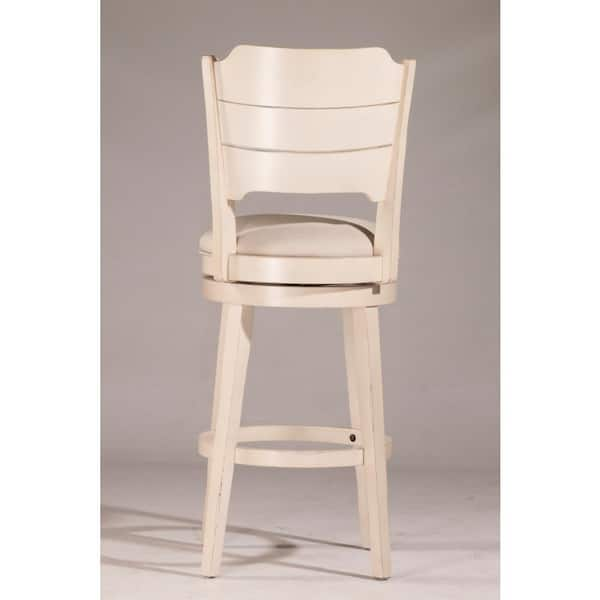 Hillsdale Furniture Clarion Sea White Swivel Counter Stool 4542