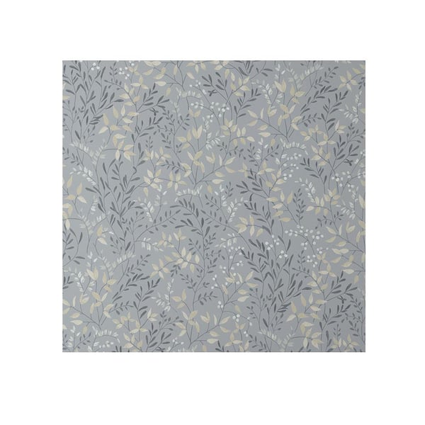 The Company Store Layla Blue Non-Pasted Wallpaper Roll (covers approx. 52 sq. ft.)
