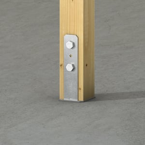 CB Galvanized Column Base for 4x4 Nominal Lumber