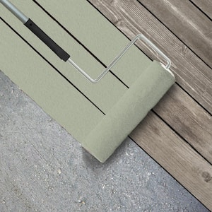 1 gal. #PPU10-09 Chinese Jade Textured Low-Lustre Enamel Interior/Exterior Porch and Patio Anti-Slip Floor Paint