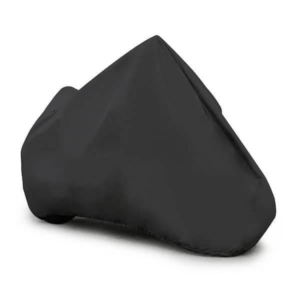 Budge Indoor Stretch 96 in. x 44 in. x 44 in. Black Motorcycle Cover Size MC-1