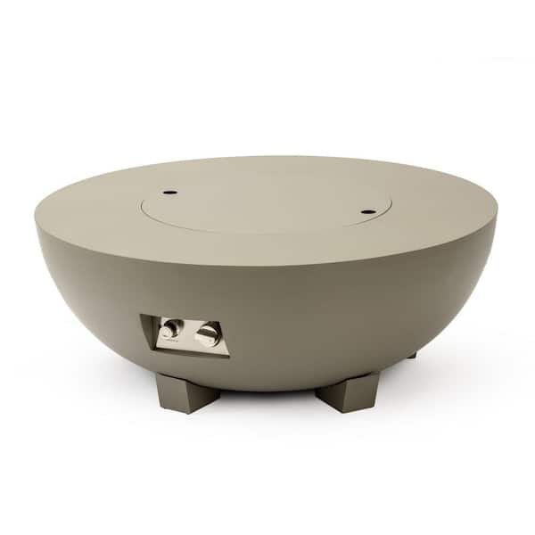 36 in. Round Iron Fire Pit Table