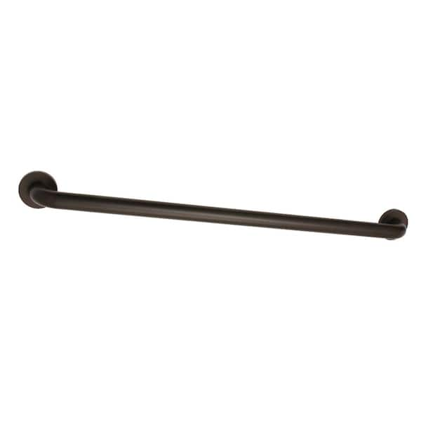 Kingston Brass Meridian 30 in. x 1.25 in. Grab Bar in Oil Rubbed Bronze ...