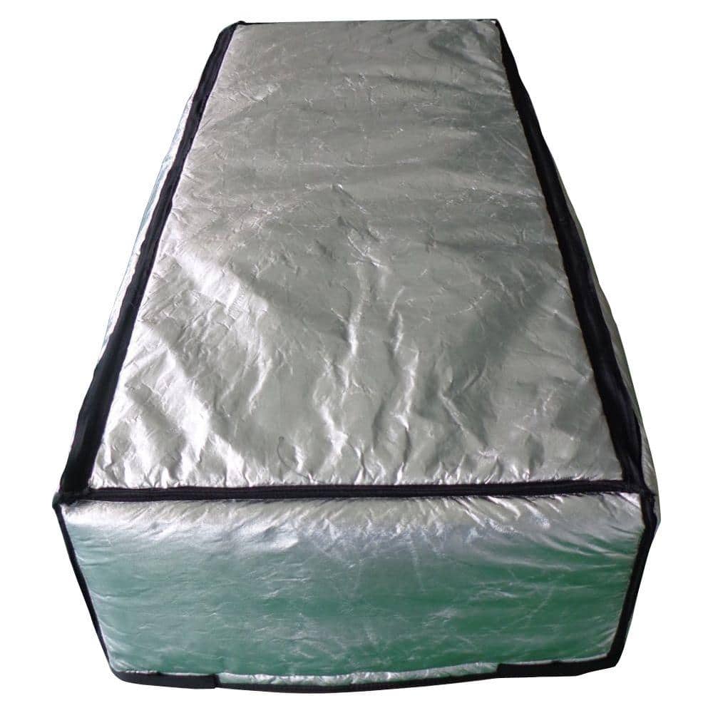 Attic Tent Insulation Cover with Zipper 25X54X11 Attic Stairway Insulation Cover and Attic Door Insulation to Insulate Attic Access Door Opening