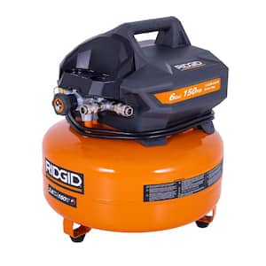 6 Gal. 150 PSI Portable Electric Pancake Air Compressor