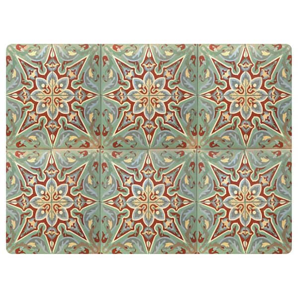 Bungalow Flooring Aragana Star 3 ft. x 4 ft. Desk Chair Mat