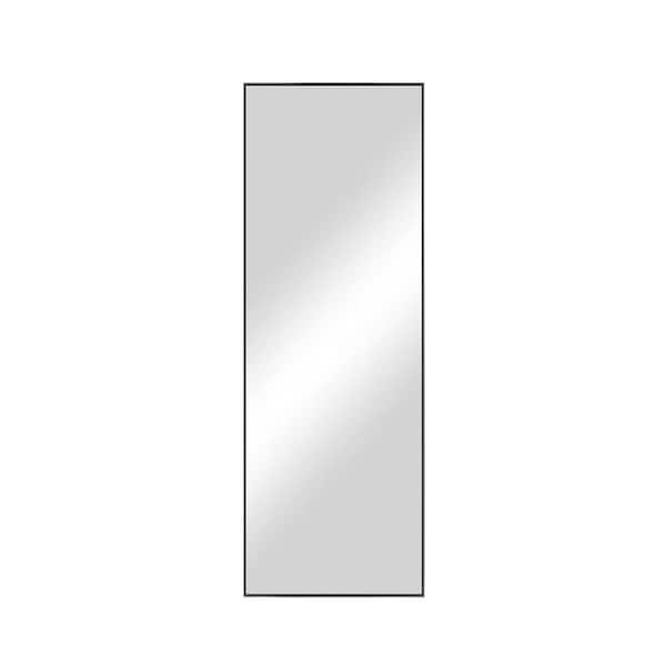 Unbranded 20 in. W x 59 in. H Rectangular Aluminum Framed Wall Mount or Floor Standing Modern Decorative Bathroom Vanity Mirror