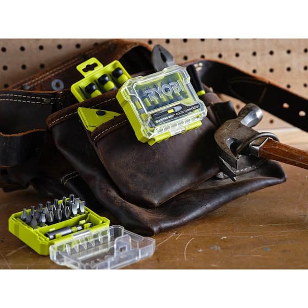 RYOBI - 1 in. Diamond Grit Impact Drive Bits (22-Piece)