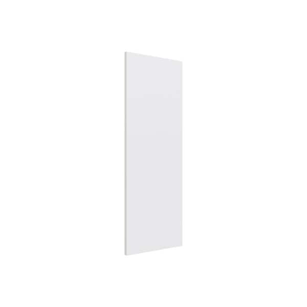 NewAge Products 0.71 in. x 38.5 in. x 13.9 in. Wall Extended Cabinet, With Skirt Side End Panel in White