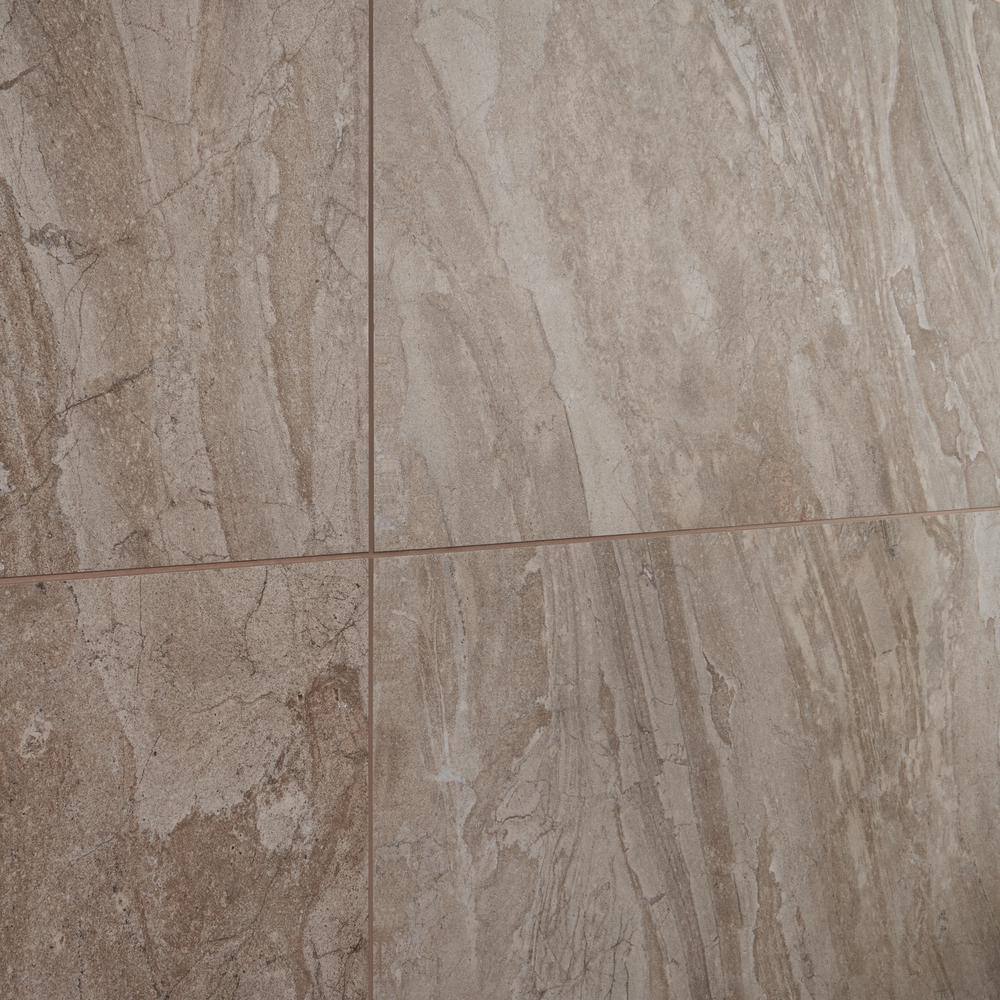 Large Format Mountain Beige Matte Porcelain Floor and Wall Tile