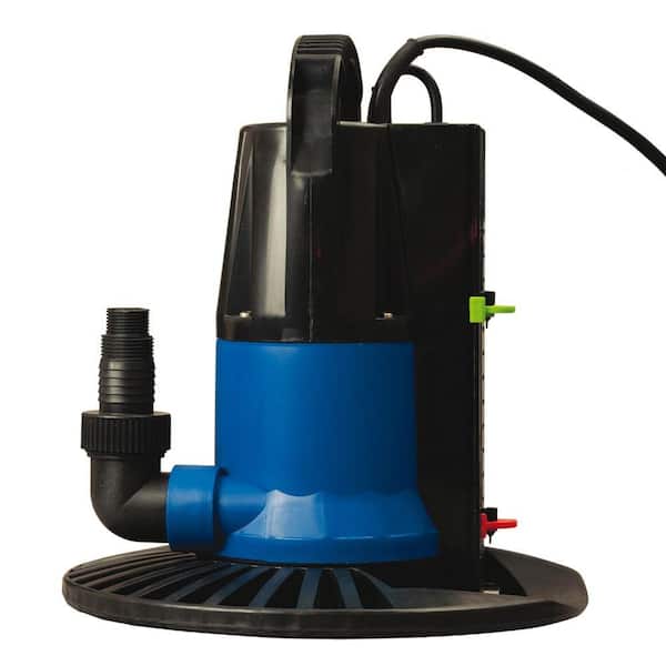 Blue Wave Dredger 1250 GPH In-Ground Winter Cover Pump with Base Auto On/Off