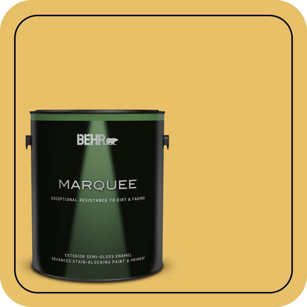1 gal. #360D-5 Golden Chalice Semi-Gloss Enamel Exterior Paint & Primer price history on PriceWatchPro