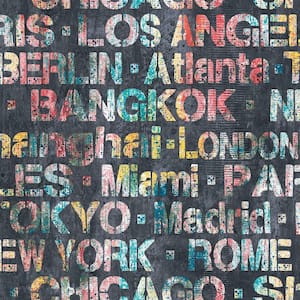 28.18 sq. ft. Cities of the World Peel and Stick Wallpaper