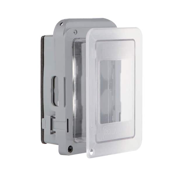 Commercial Electric 1-Gang Extra Duty Non-Metallic Low