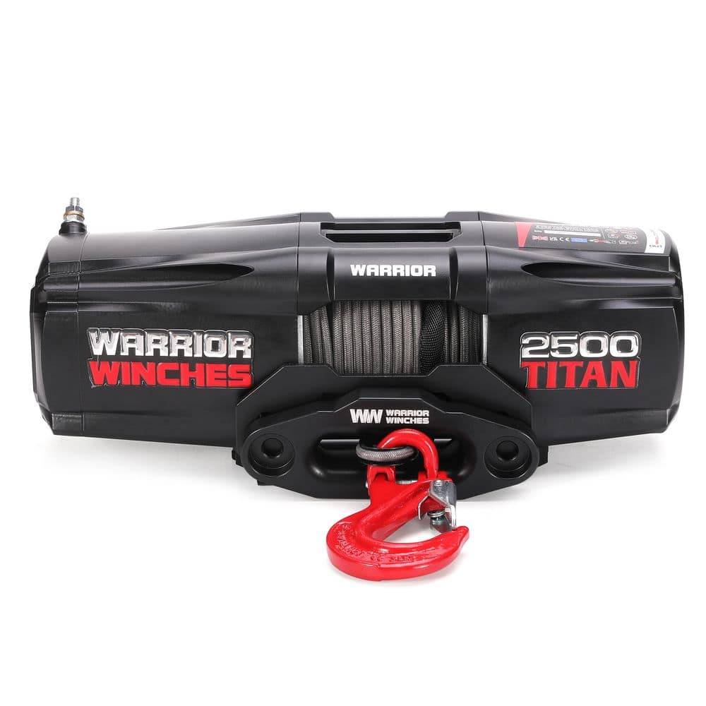 Titan 2,500 lb. 12-Volt Electric Winch - Synthetic Rope price history on PriceWatchPro
