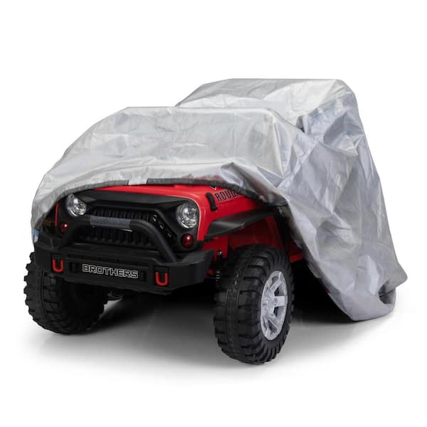 Tobbi Waterproof Kids Ride On Car Cover, All Weather Rain Snow Dust Protector for Kids Electric Toy Car Vehicle, Blues