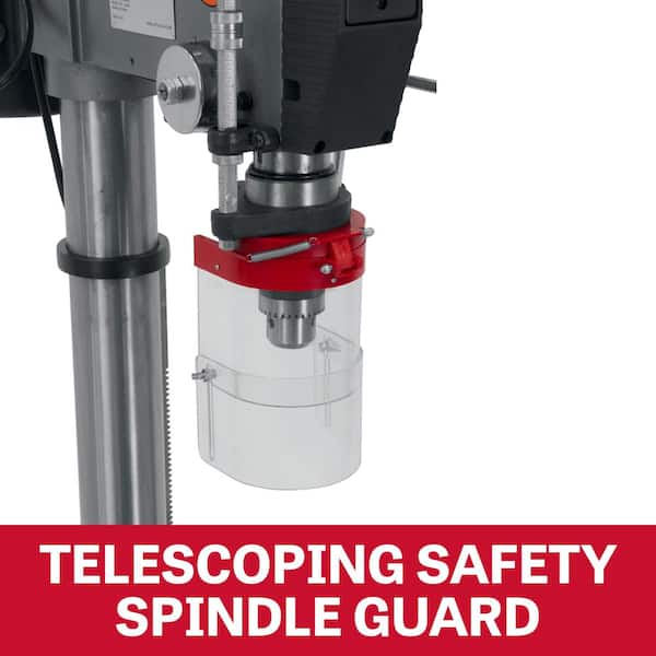 Jet 1 HP 20 in. Floor Standing Drill Press, 12-Speed, 115-Volt, J