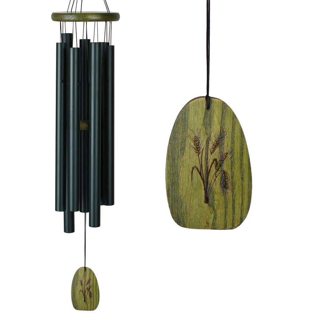 Green Ash Wood and Aluminum Bavaria Wind Chime