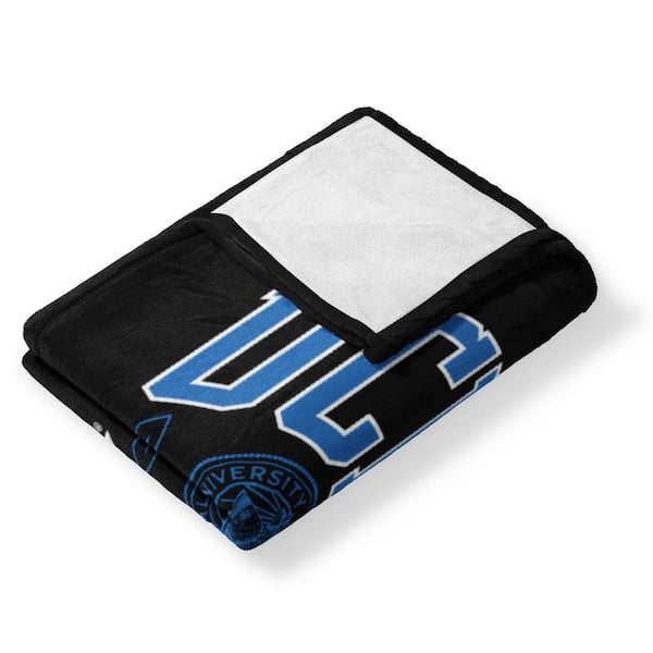THE NORTHWEST GROUP NCAA UCLA Scholar Black Multicolor Silk Touch Throw Blanket