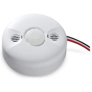 IOS Series 5 A Single Pole Ceiling Mount Occupancy Sensor with 360-Degree Dual Technology, White