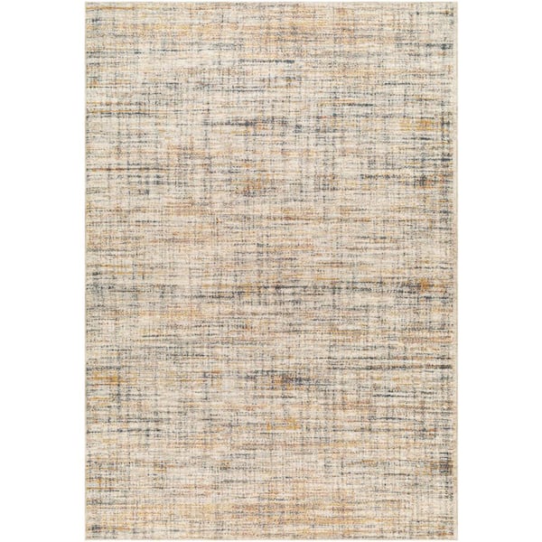 Livabliss Beckham Taupe Abstract 9 ft. x 12 ft. Indoor Area Rug