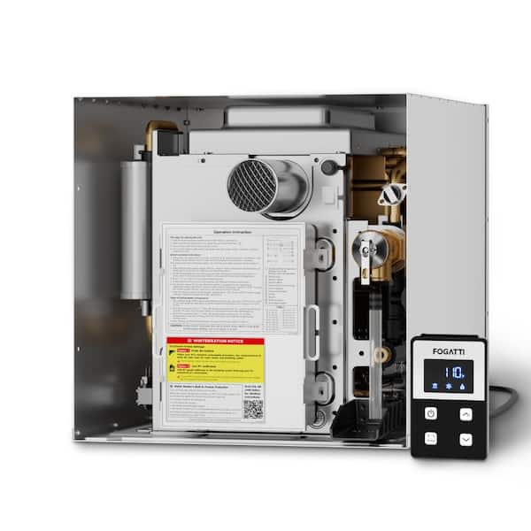 InstaShower 9 Pro Rv Tankless Water Heater without Door, 3.6-GPM 66,000-BTU with Mixing Tank, 2-Years Warranty