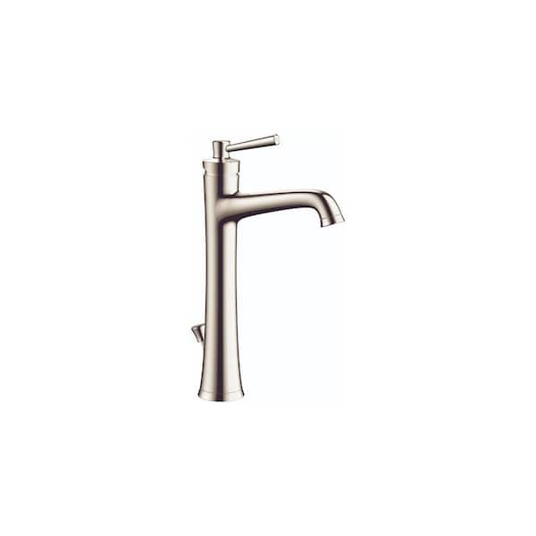 Hansgrohe Joleena Single Handle Single Hole Bathroom Faucet in Polished Nickel