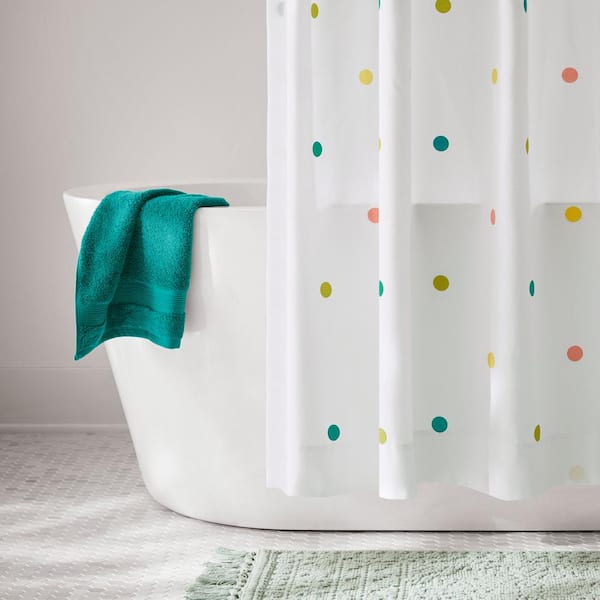Quick-Dry Tassel Bath Collection Set - Towels, Shower Curtain