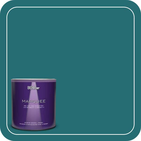 BEHR MARQUEE 1 qt. #M460-7 Antigua Eggshell Enamel Interior Paint & Primer